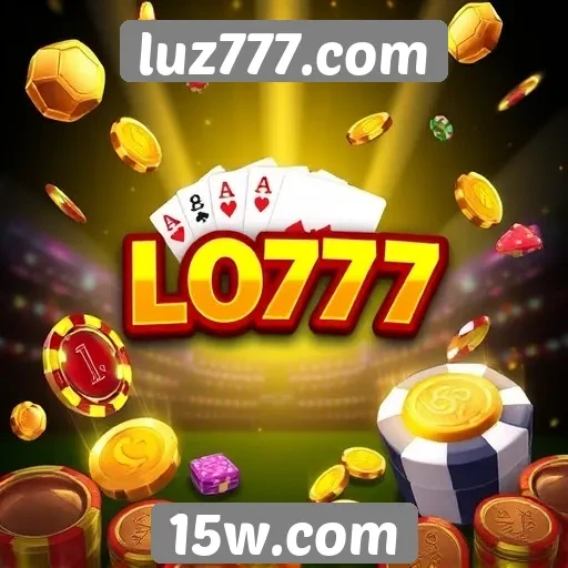 Variedade de jogos disponíveis no luz777.com
